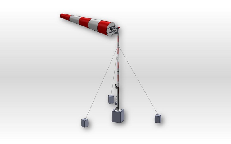 Indicateur de vent Aéroport / Wind direction indicator Airport